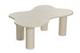 Hanah Home Bloom Juego de Mesas de Café - Crema